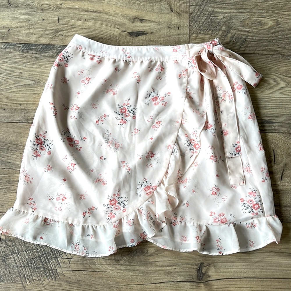Loft Side Tie Skirt